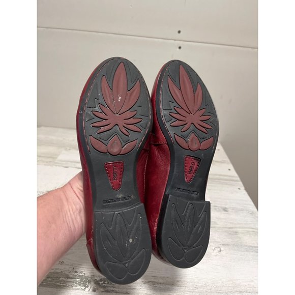 Born D05005 woman’s burgundy loafer size 8M - Picture 5 of 8